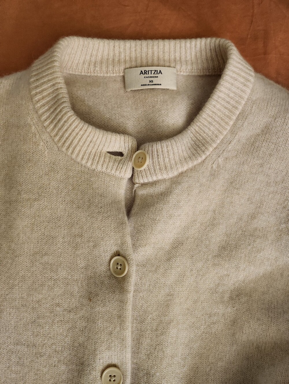 Aritzia Cashmere Cardigan - Cream